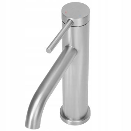 REA-B5324 - Waschtischarmatur CLIF 20,5 cm, gebürsteter Edelstahl