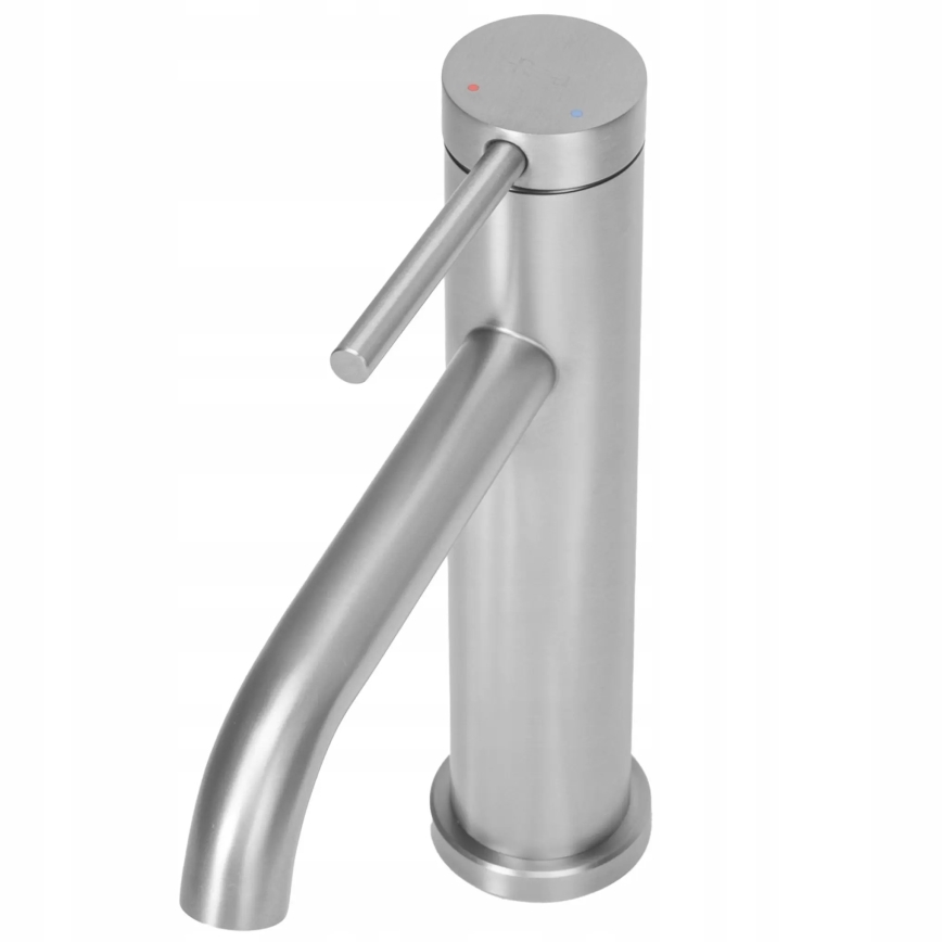 REA-B5324 - Waschtischarmatur CLIF 20,5 cm, gebürsteter Edelstahl