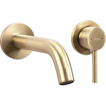 REA-B5334 - Unterputz-Waschtischarmatur OWEN, gebürstetes Gold