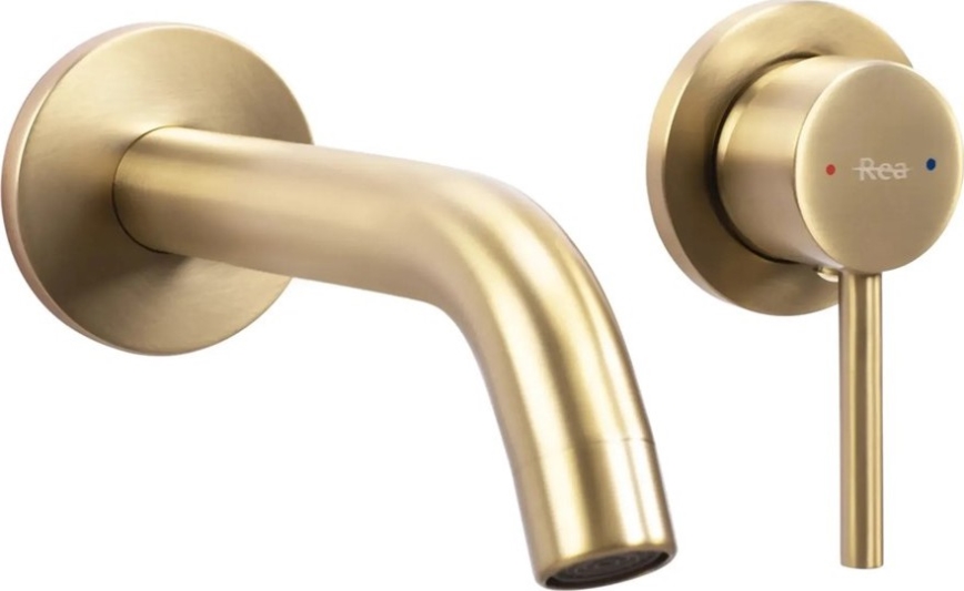 REA-B5334 - Unterputz-Waschtischarmatur OWEN, gebürstetes Gold