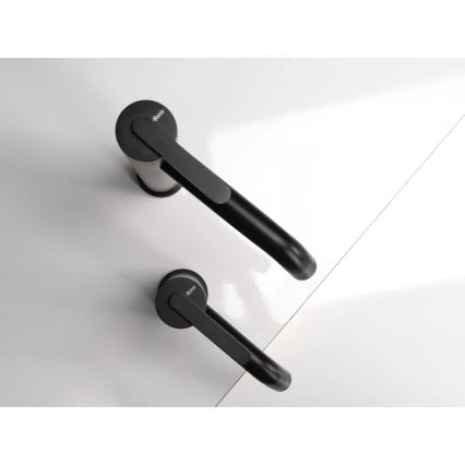 REA-B5504 - Waschtischarmatur ONTARIO 17,5 cm, schwarz