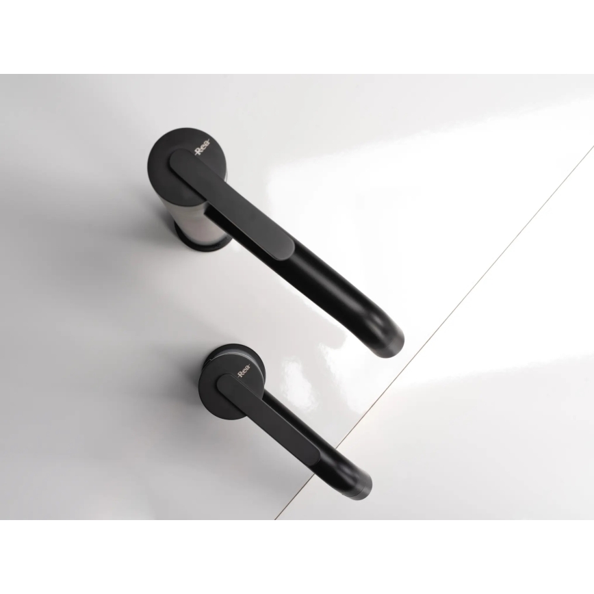 REA-B5504 - Waschtischarmatur ONTARIO 17,5 cm, schwarz