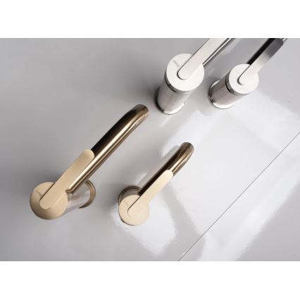 REA-B5505 - Waschtischarmatur ONTARIO 17,5 cm gebürstetes Gold