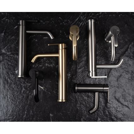 REA-B5505 - Waschtischarmatur ONTARIO 17,5 cm gebürstetes Gold