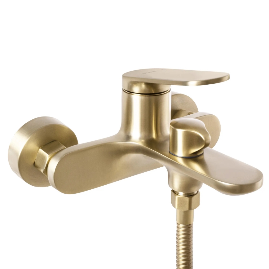 REA-B5942 - Badewannen-Set MARCO gebürstetes Gold