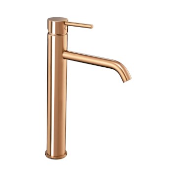 REA-B6321 - Waschtischarmatur LUNGO 28 cm Roségold