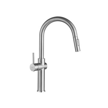 REA-B6330 - Spültischarmatur mit ausziehbarer Handbrause FRESH 45 cm Nickel