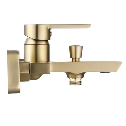REA-B6414 - Badewannenset ARGUS, gebürstetes Gold