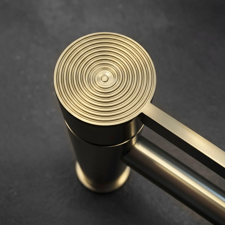 REA-B6444 - Waschtischarmatur FOSTER 18,2 cm goldfarben