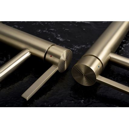 REA-B6444 - Waschtischarmatur FOSTER 18,2 cm goldfarben