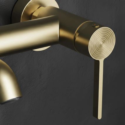 REA-B6445 - Badewannen-Set FOSTER gebürstetes Gold