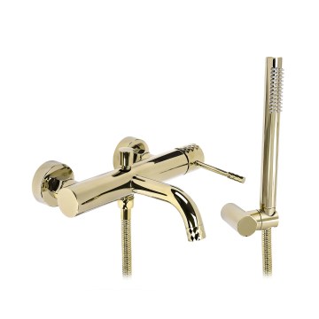 REA-B6448 - Wannenarmatur-Set LUNGO DIAMOND Gold