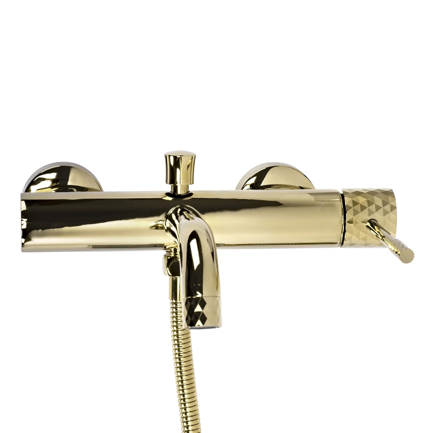 REA-B6448 - Wannenarmatur-Set LUNGO DIAMOND Gold