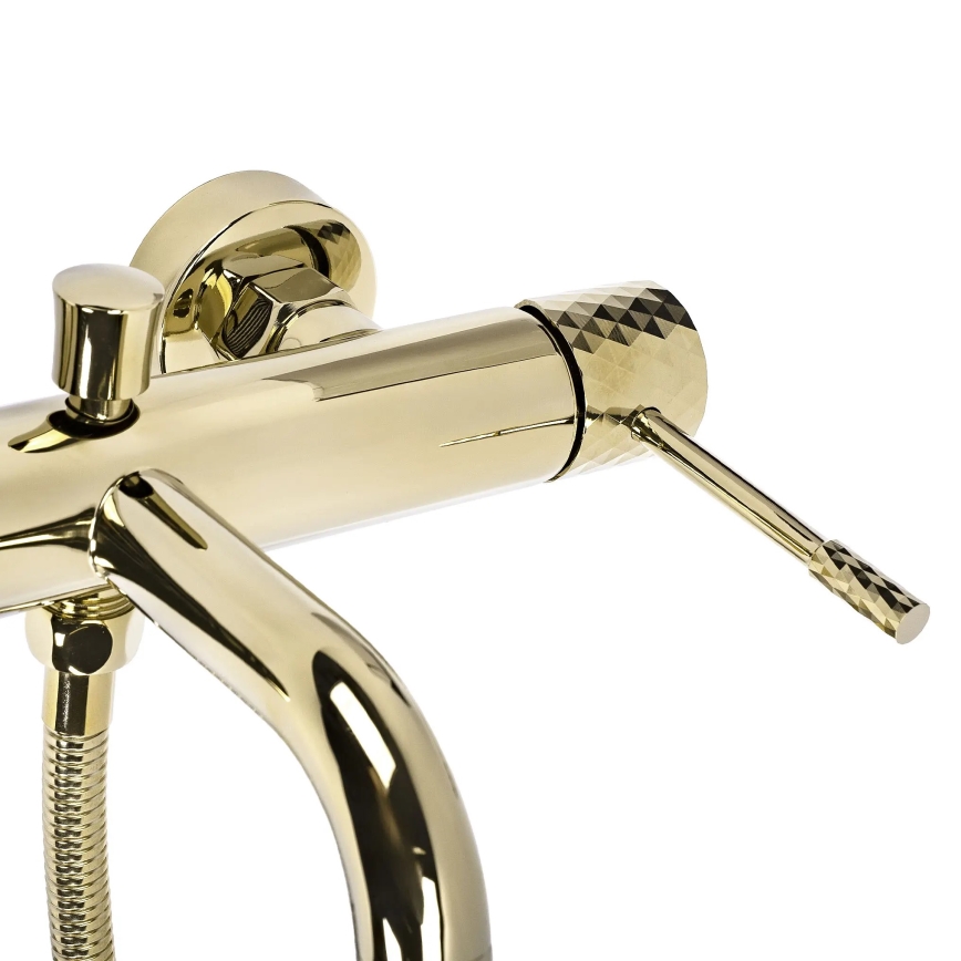 REA-B6448 - Wannenarmatur-Set LUNGO DIAMOND Gold