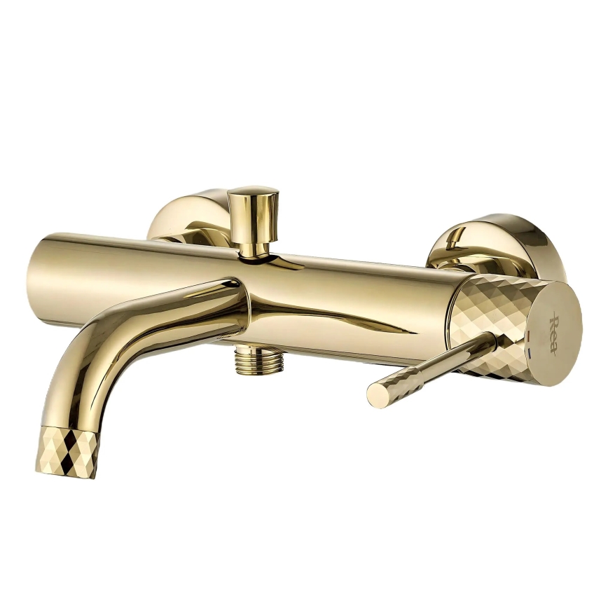 REA-B6448 - Wannenarmatur-Set LUNGO DIAMOND Gold