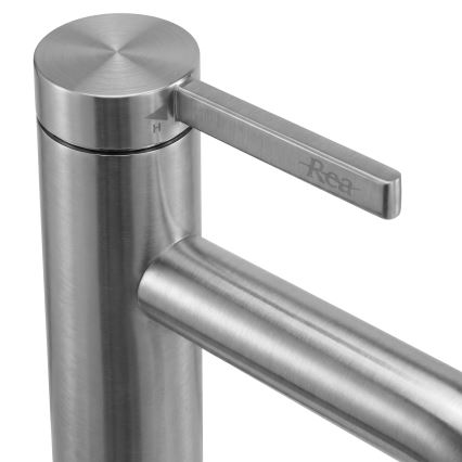 REA-B6538 - Waschtischarmatur RIVO 28 cm Nickel