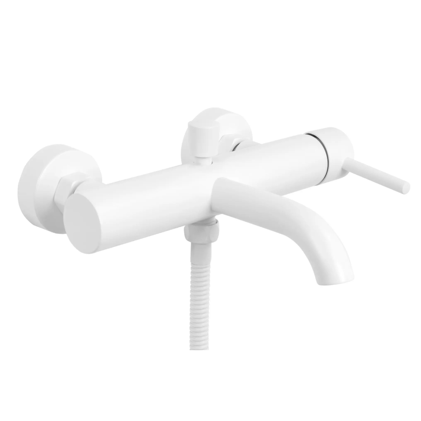 REA-B8030 - Badewannen-Set LUNGO mattweiß