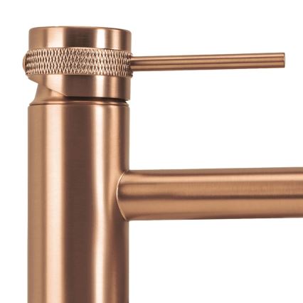 REA-B8988 - Waschtischarmatur LUNGO 28 cm, gebürstetes Kupfer