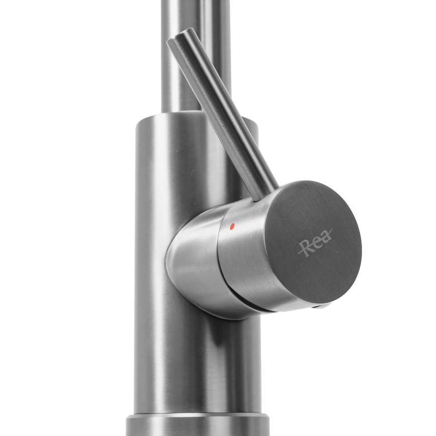 REA-B9146 - Küchenarmatur mit ausziehbarer Handbrause FRESH 39,5 cm Nickel