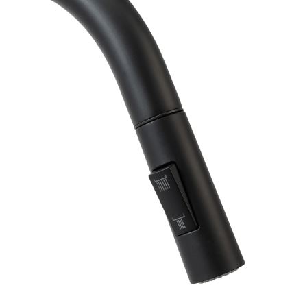 REA-B9147 - Küchenarmatur FRESH mit ausziehbarer Brause 39,5 cm matt schwarz