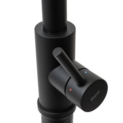 REA-B9147 - Küchenarmatur FRESH mit ausziehbarer Brause 39,5 cm matt schwarz
