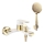 REA-B9932 - Badewannen-Set BLOOM mattweiß/gold