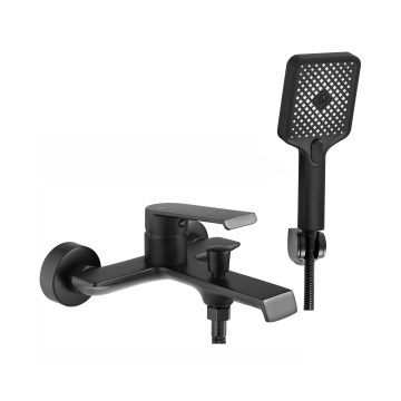 REA-B9967 - Badewannen-Set HASS, mattschwarz