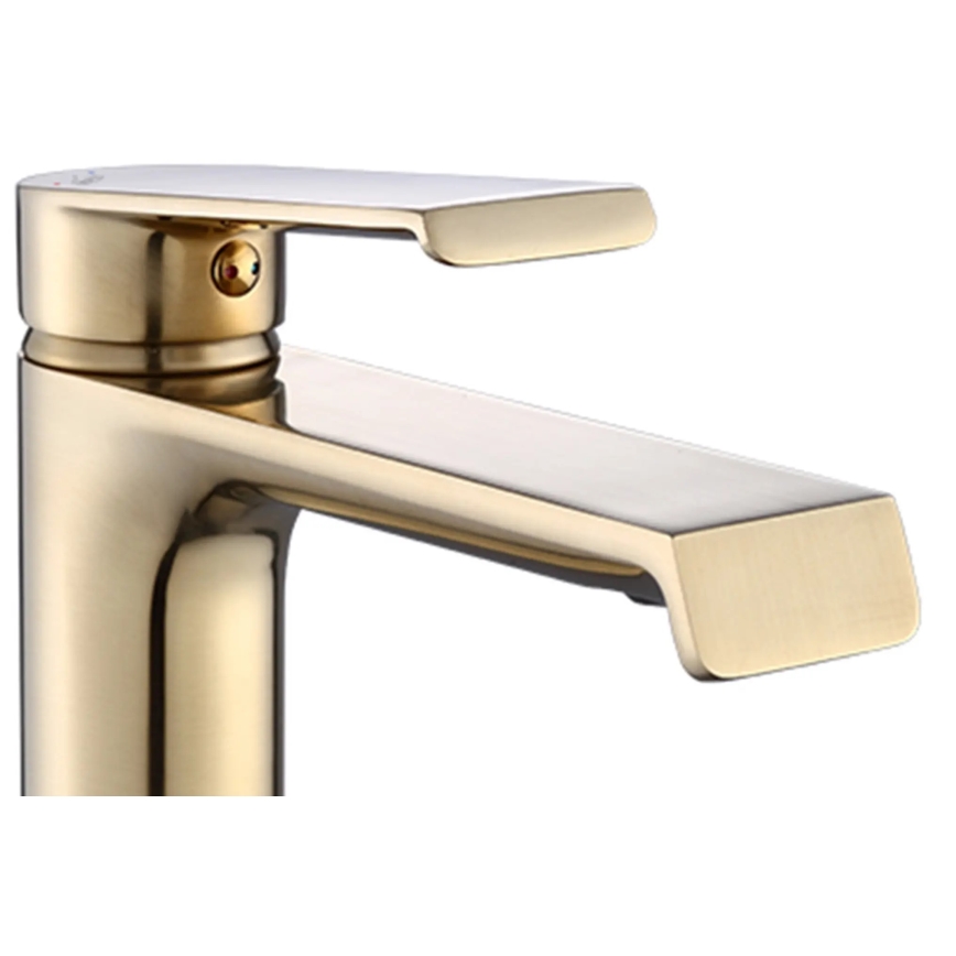 REA-B9971 - Waschtischarmatur HASS 28 cm, gebürstetes Gold