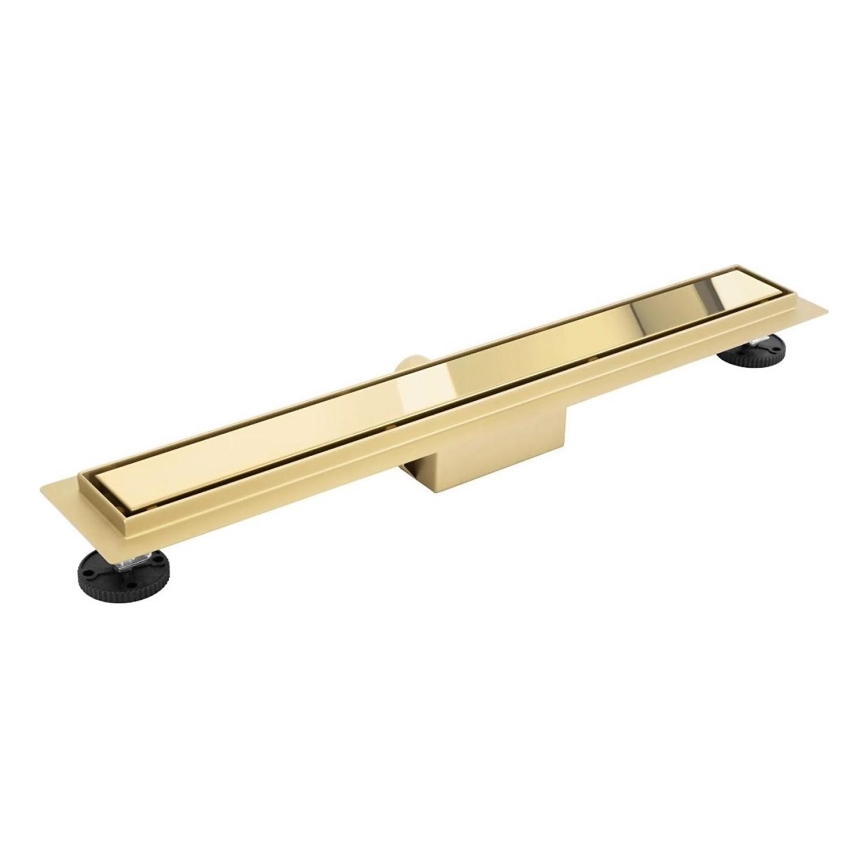 REA-G2562 - NEOX Ablaufrinne 70 cm, Edelstahl/Gold