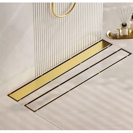 REA-G2562 - NEOX Ablaufrinne 70 cm, Edelstahl/Gold