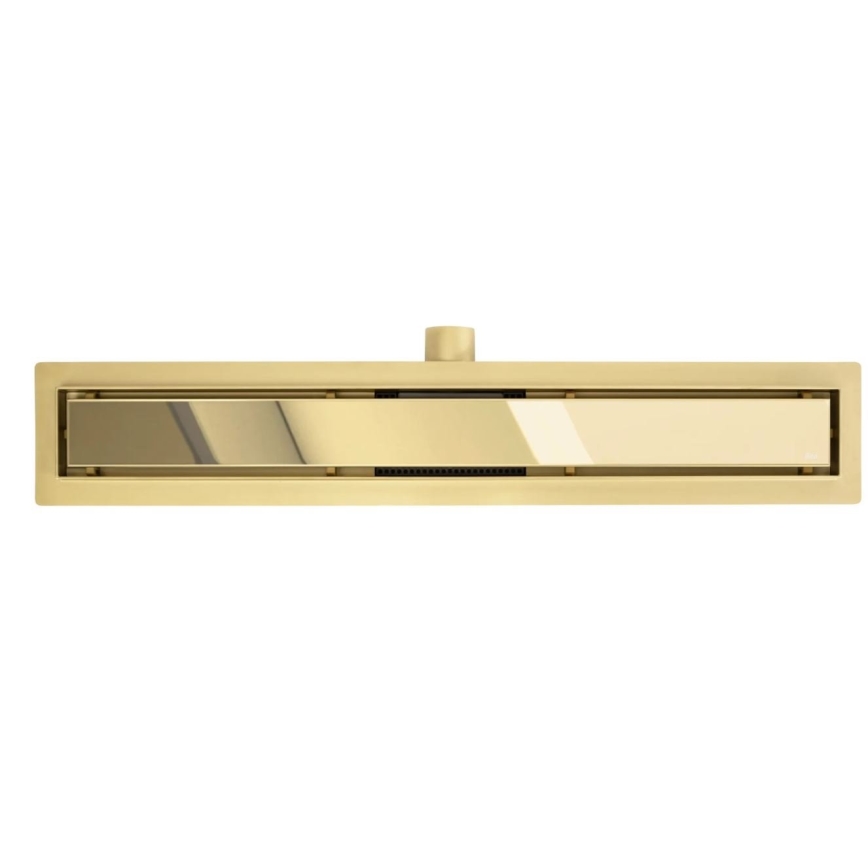 REA-G2562 - NEOX Ablaufrinne 70 cm, Edelstahl/Gold