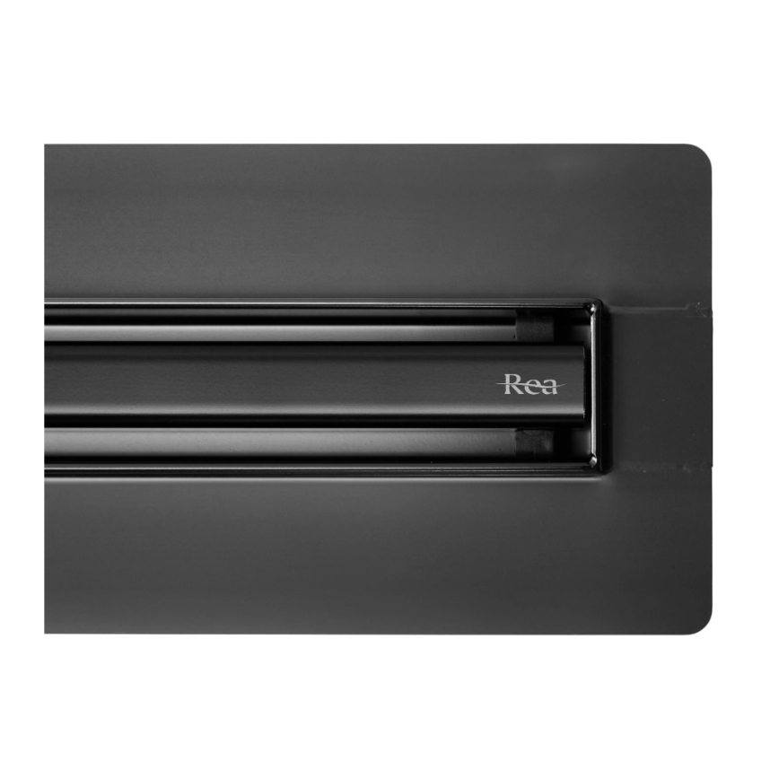 REA-G2710 - Entwässerungsrinne NEOX SLIM 80 cm Edelstahl/Schwarz