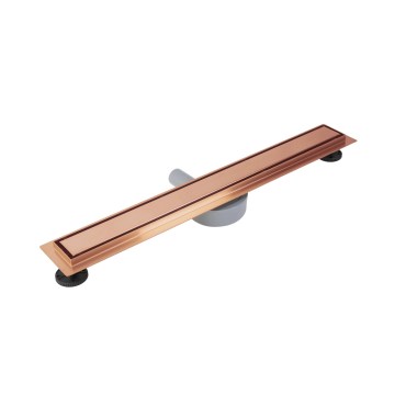 REA-G4800 - Ablaufrinne NEOX PRO 60 cm, gebürstetes Kupfer