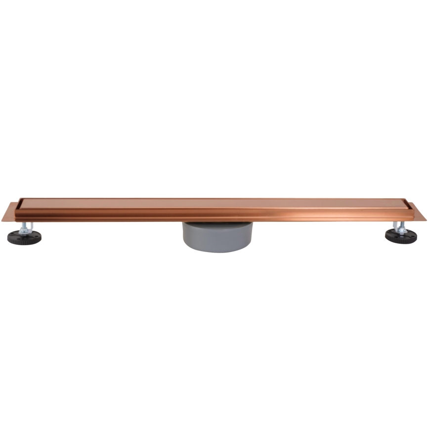 REA-G4800 - Ablaufrinne NEOX PRO 60 cm, gebürstetes Kupfer