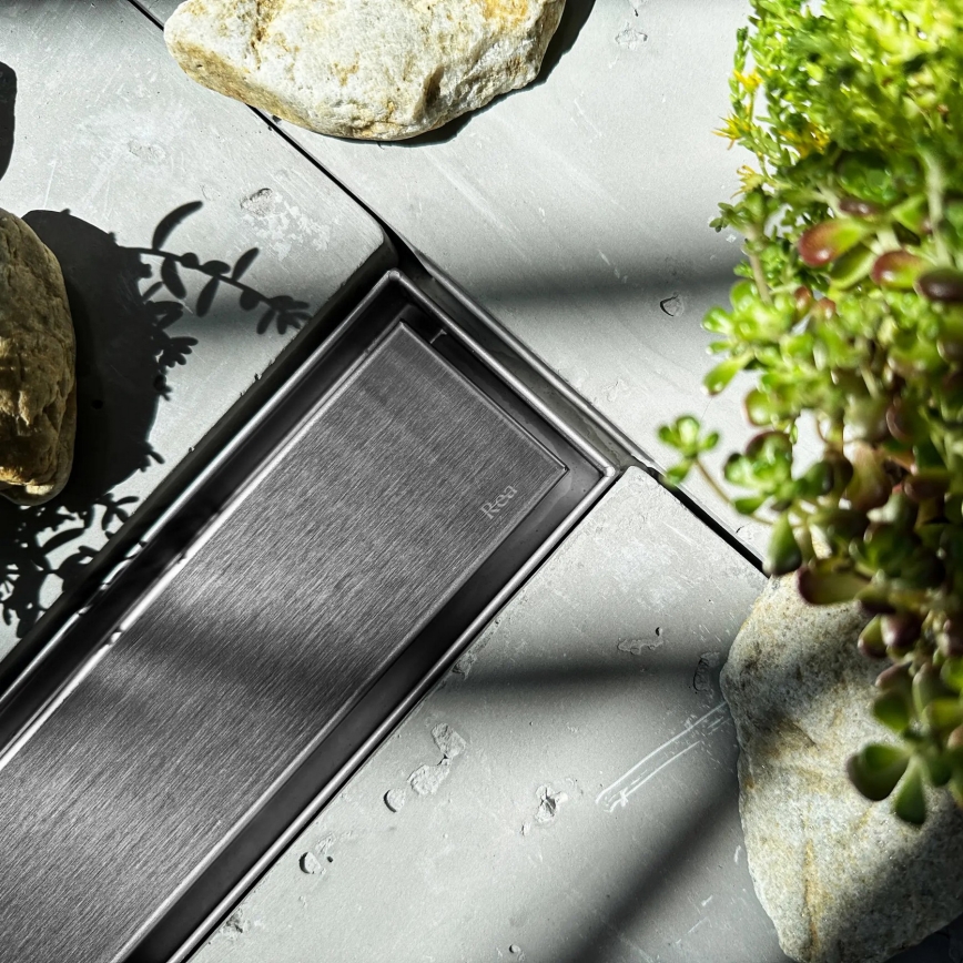 REA-G5806 - Ablaufrinne NEOX PRO 50 cm Nickel