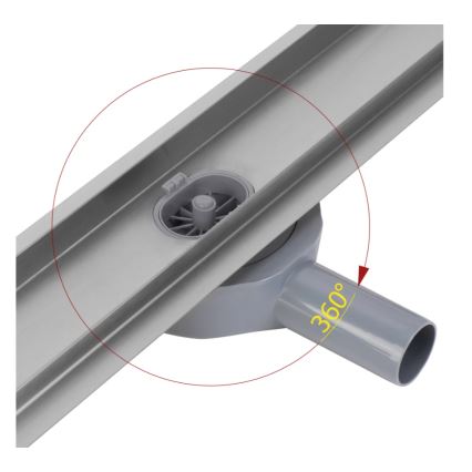 REA-G5807 - Abflussrinne NEOX PRO 60 cm aus Edelstahl