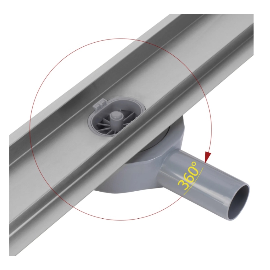 REA-G5808 - Entwässerungsrinne NEOX PRO 70 cm Edelstahl