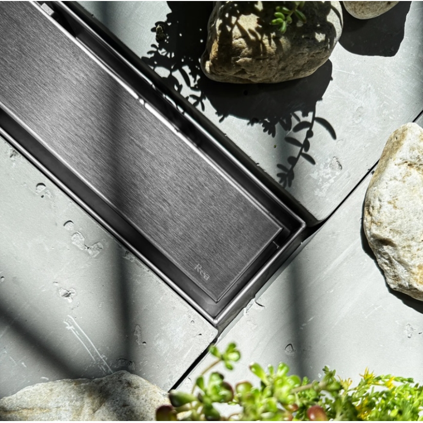 REA-G5809 - Ablaufrinne NEOX PRO 80 cm Edelstahl