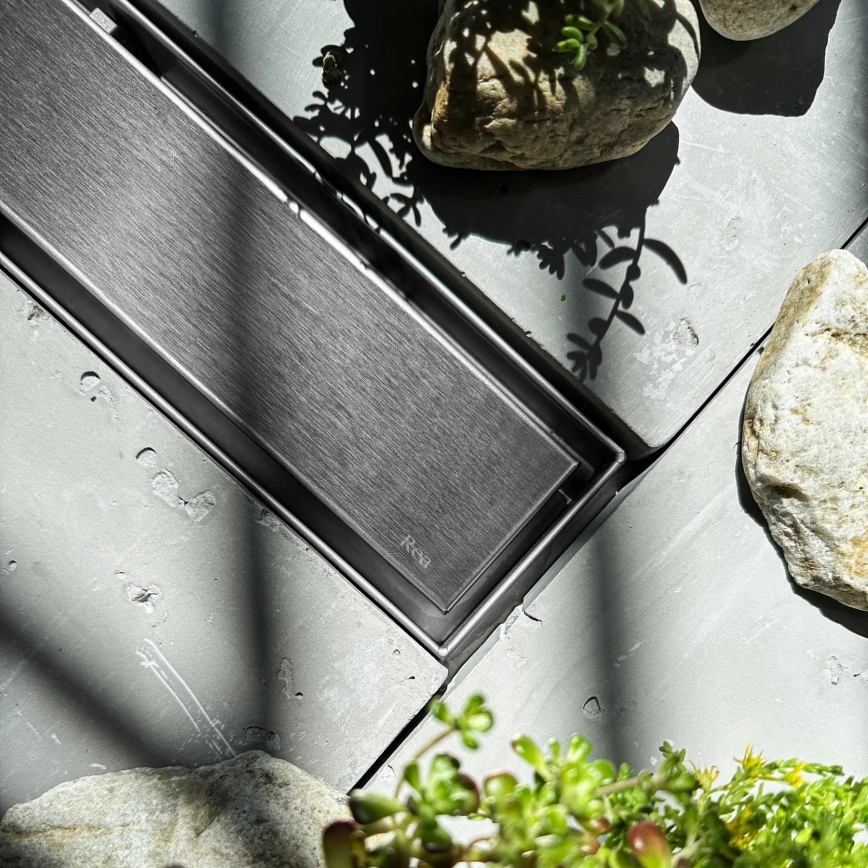 REA-G5811 - Entwässerungsrinne NEOX PRO 100 cm Nickel