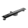 REA-G7803 - Ablaufrinne NEOX PRO 80 cm Edelstahl/schwarz