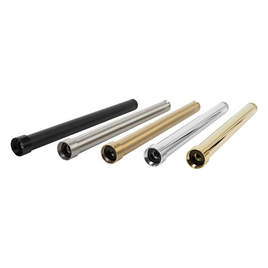 REA-K0891-Verlängerungsstange für Dusch-/Badewannenset, 51,5 cm, gebürstetes Gold
