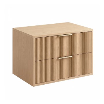 REA-M0408 - Hängender Waschtischunterschrank MONO 60x47 cm beige