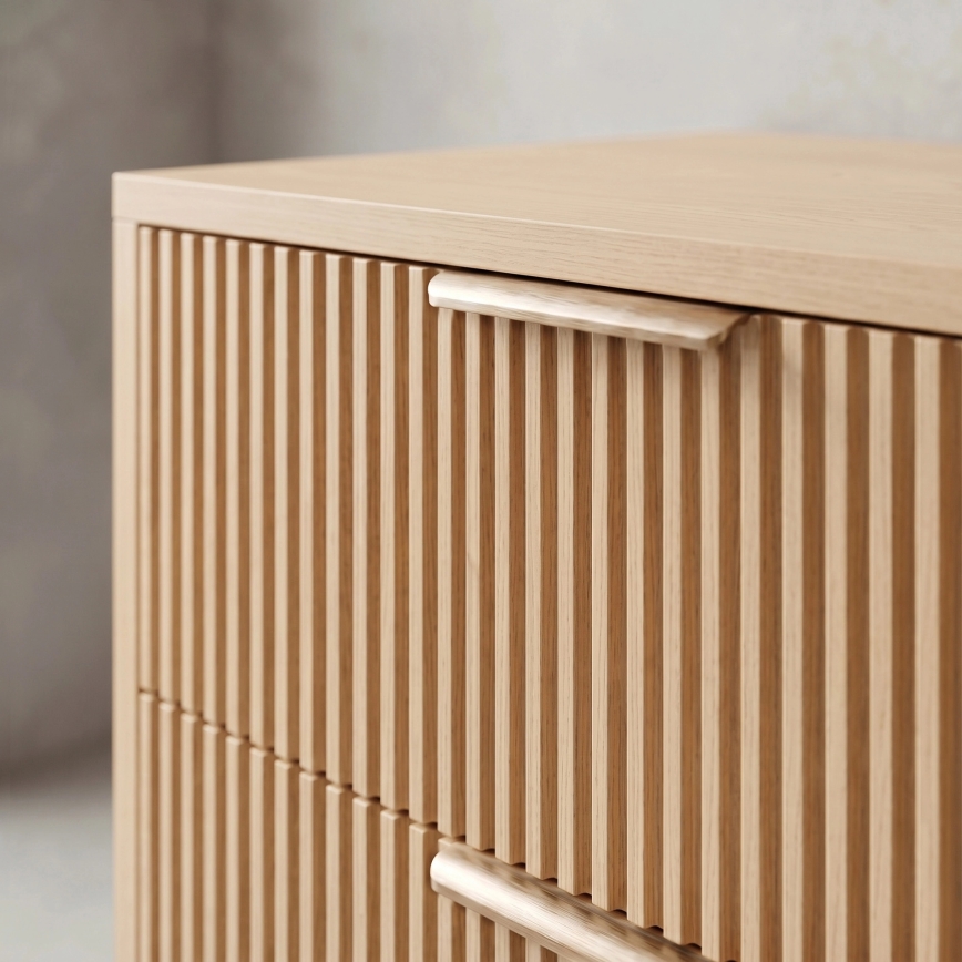 REA-M0408 - Hängender Waschtischunterschrank MONO 60x47 cm beige
