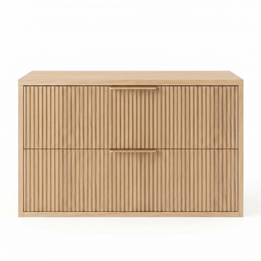 REA-M0409 - Hängender Waschtischunterschrank MONO 80 x 48,5 cm, beige