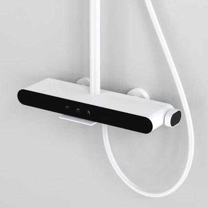 REA-P0353 - Duschset mit Mischbatterie FAREL mattweiß