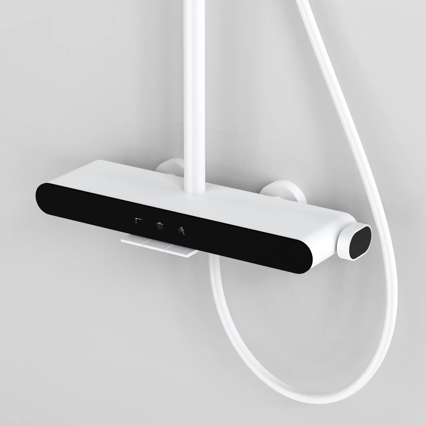REA-P0353 - Duschset mit Mischbatterie FAREL mattweiß