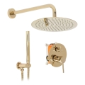 REA-P4110 - Duschset mit Unterputzarmatur LUNGO in Gold