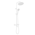 REA-P6608 - Duschset mit Thermostatarmatur LUNGO mattweiß