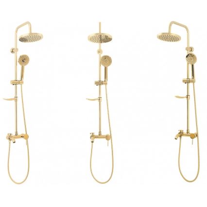REA-P7006 - Duschset mit Mischbatterie LUIS in Gold