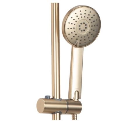 REA-P7051 - Duschset mit Mischbatterie LUIS, gebürstetes Gold